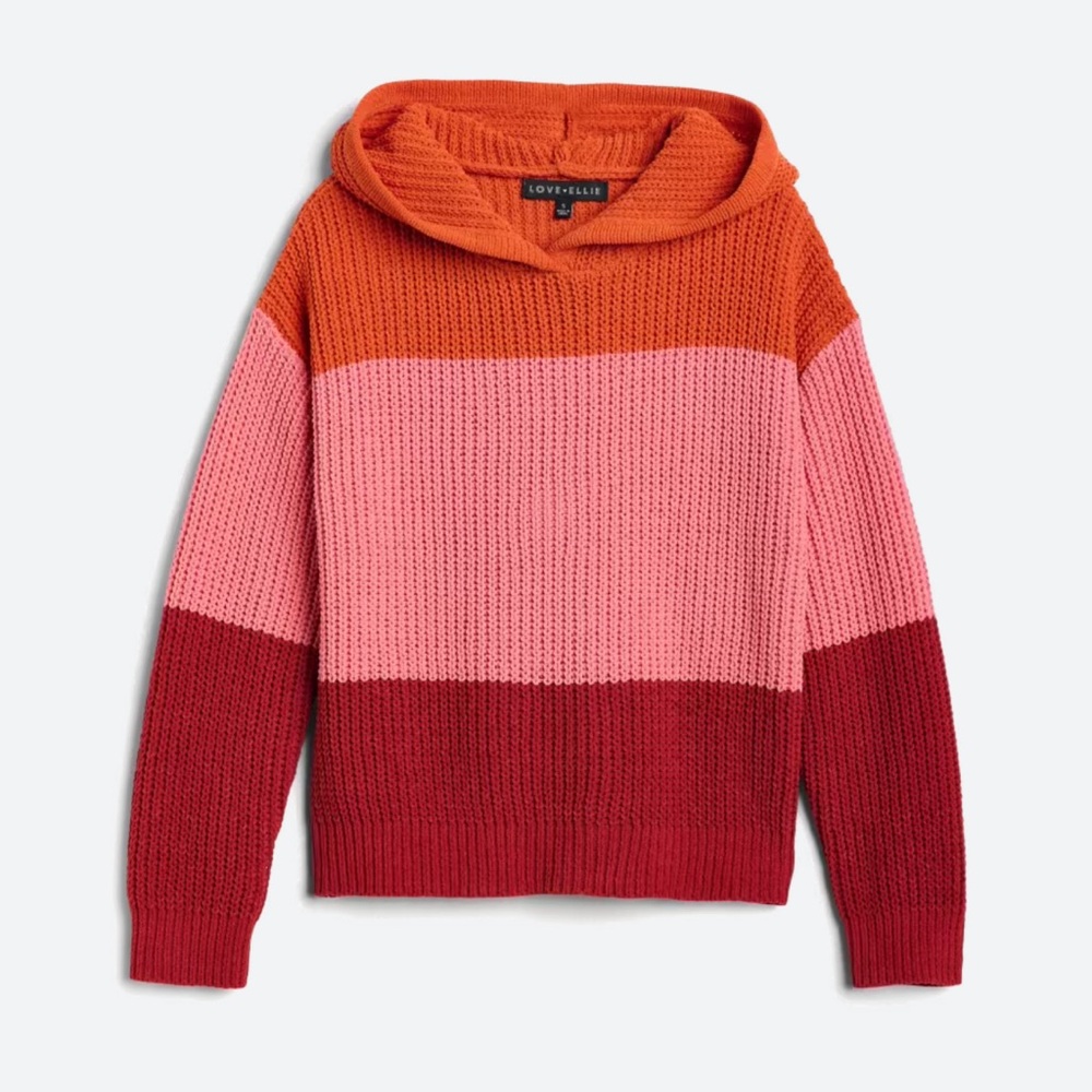 🧡LOVE ELLIE Girls Knit Hoodie - 4